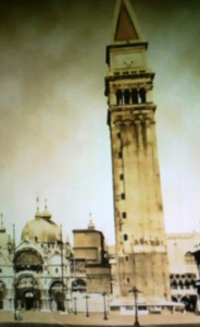 Il campanile e la Basilica di San Marco-Venezia