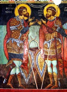 Saints Theodore Tyron and Theodore Stratilates